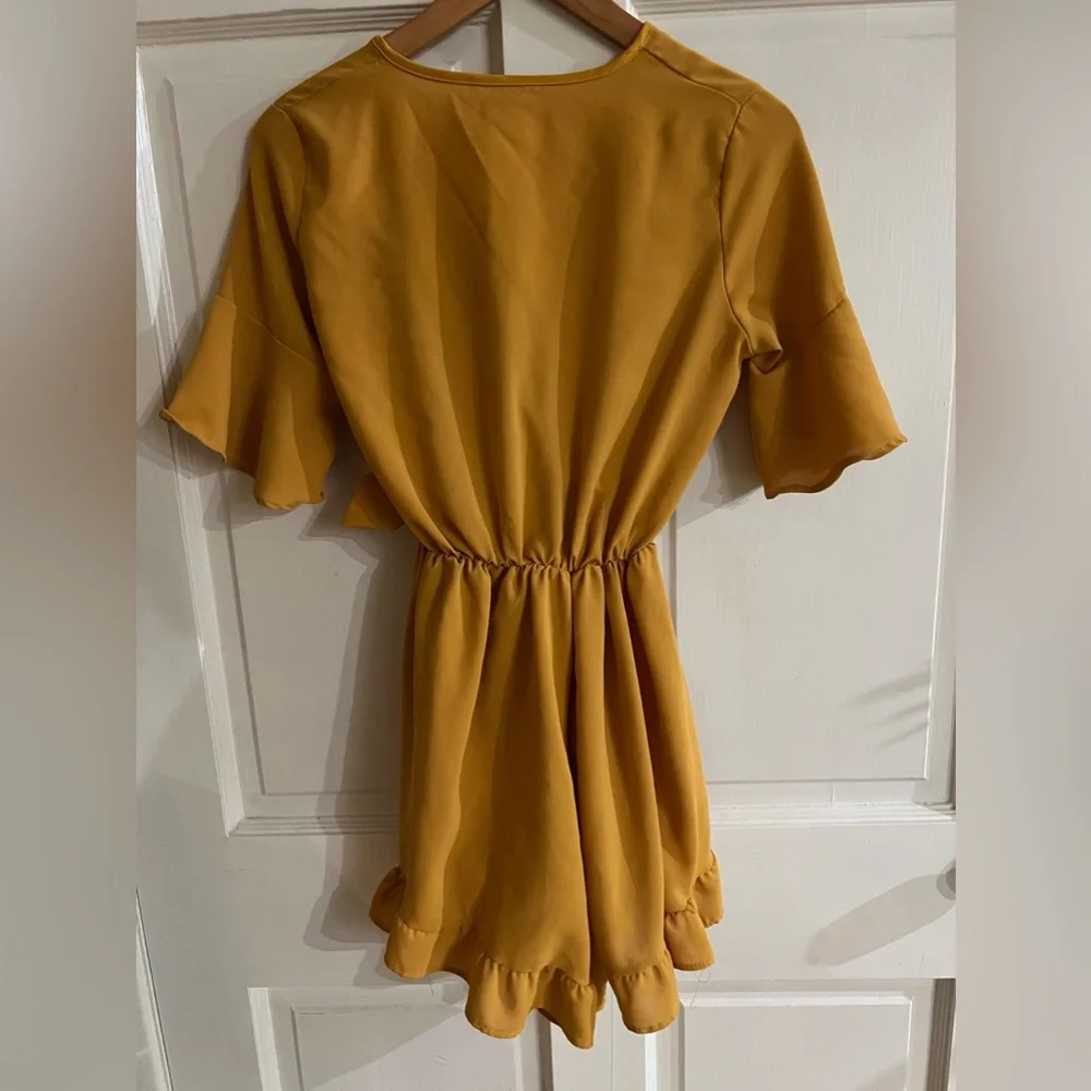 Mustard Yellow Romper - Picture 5 of 5
